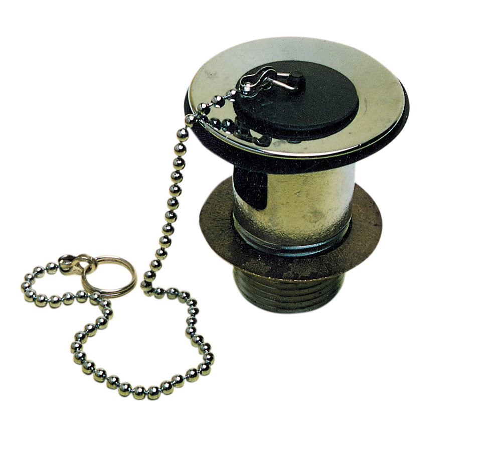 BL PILETTA OTTONE CROMATO P/LAVABO D  1- AMAFLEX- 1,0 blister