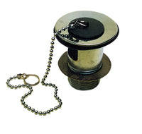 BL PILETTA OTTONE CROMATO P/LAVABO D  1- AMAFLEX- 1,0 blister