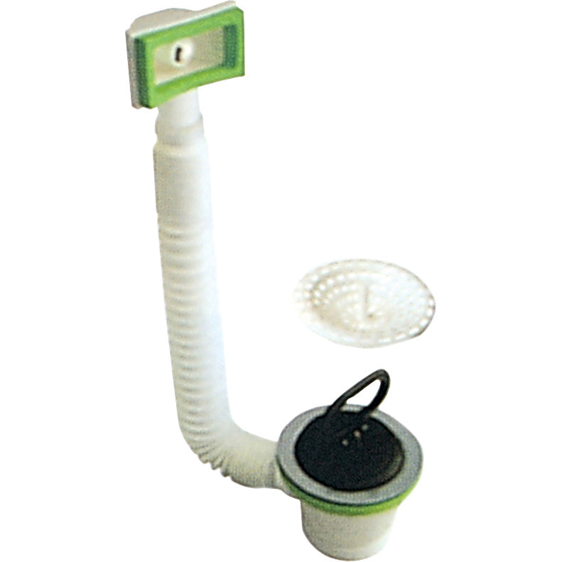 BL PILETTA PER LAVELLO INOX CON TAPPO D 70  1.1/2- 2,0 blister