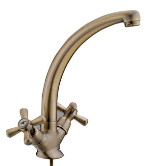 SERIE SOFIA MONOF.LAVELLO CROCE BRONZO- RUBINETTERIE ASSOCIATE- 1,0 pz