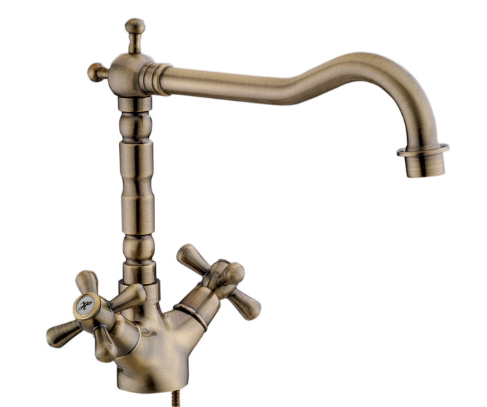 SERIE SOFIA MONOF.LAVELLO C/ALTA BRONZO- RUBINETTERIE ASSOCIATE- 1,0 pz