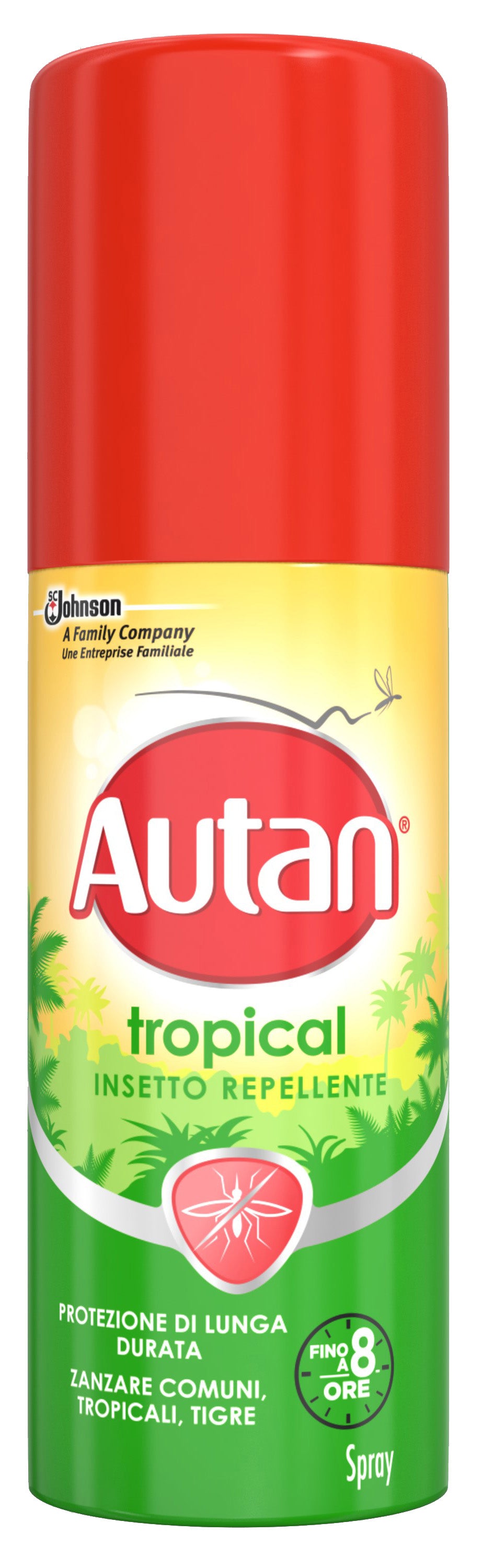 ANTIZANZARE AUTAN TROPICAL SPRAY 50 ML- S.C.JOHNSON ITALY- 6,0 pz