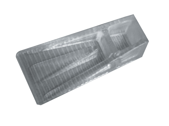 FERMAPORTA IN GOMMA ANTISCIVOLO 66 MM CRISTAL- PLASTIMETAL- 25,0 pz