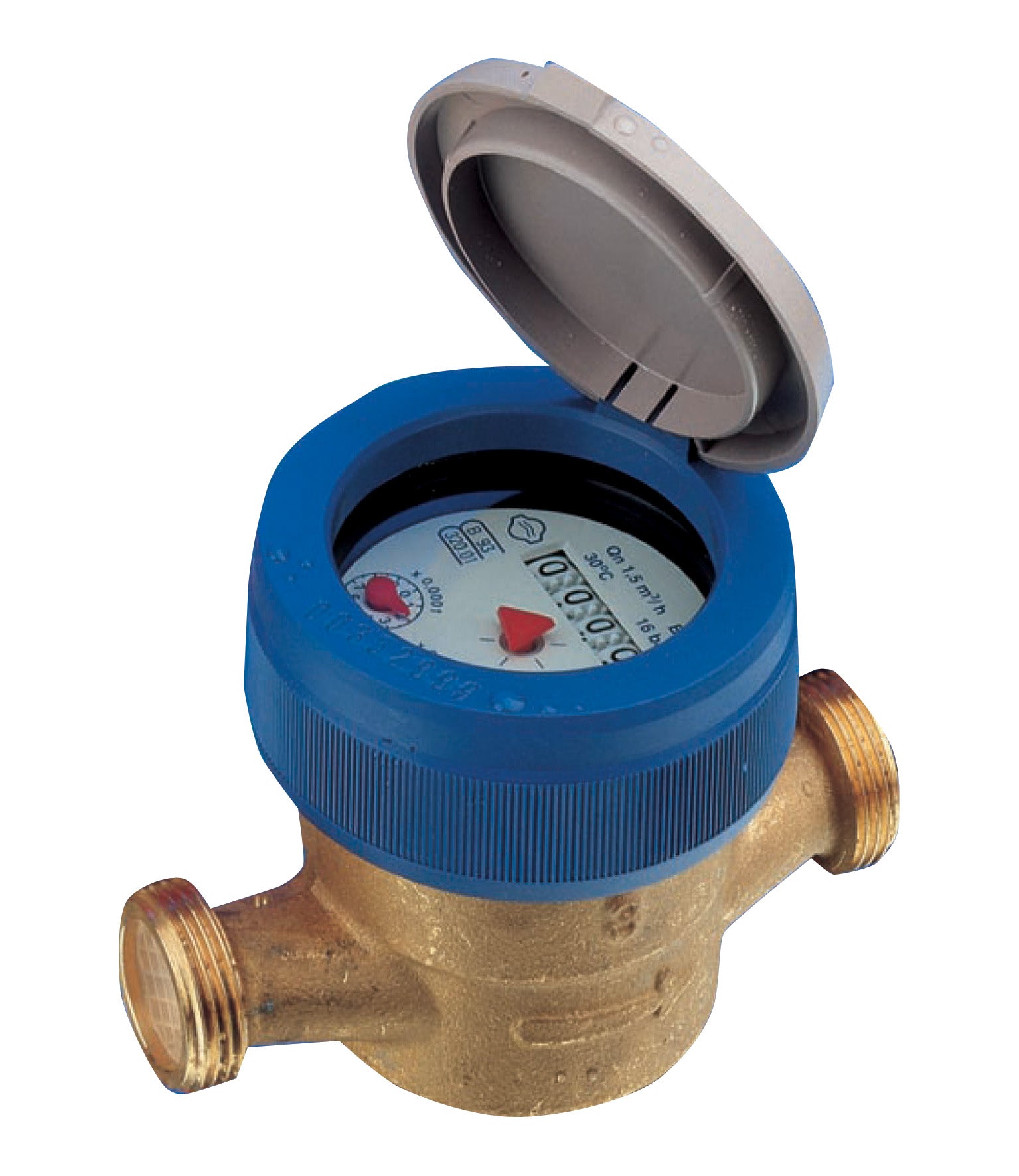 PL CONTATORE PER ACQUA QUADRANTE BAGNATO 1/2- G.GIOANOLA- 3,0 pz