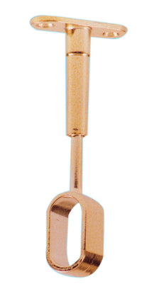 BL REGGITUBO CENTRALE OVALE CROMATO*- 5,0 blister