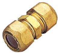 PL RACCORDO OTTONE DIRITTO DOPPIO BICONO 12 PES- TIEMME- 1,0 pz