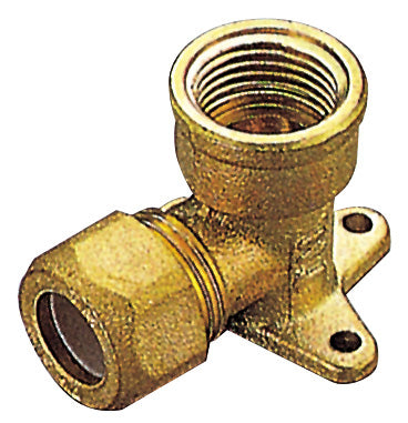 PL GOMITO OTTONE FLANG. BICONO F/GAS 10X1/2 PES- TIEMME- 6,0 pz