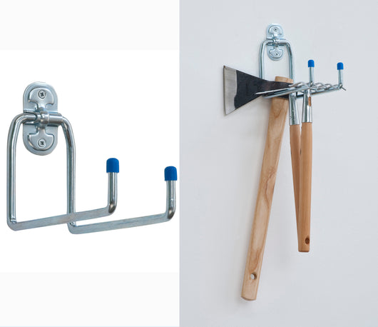 GANCIO ZINCATO 4050 A FORMA DOPPIA U 180X50 MM- ALDEGHI LUIGI SPA- 10,0 pz