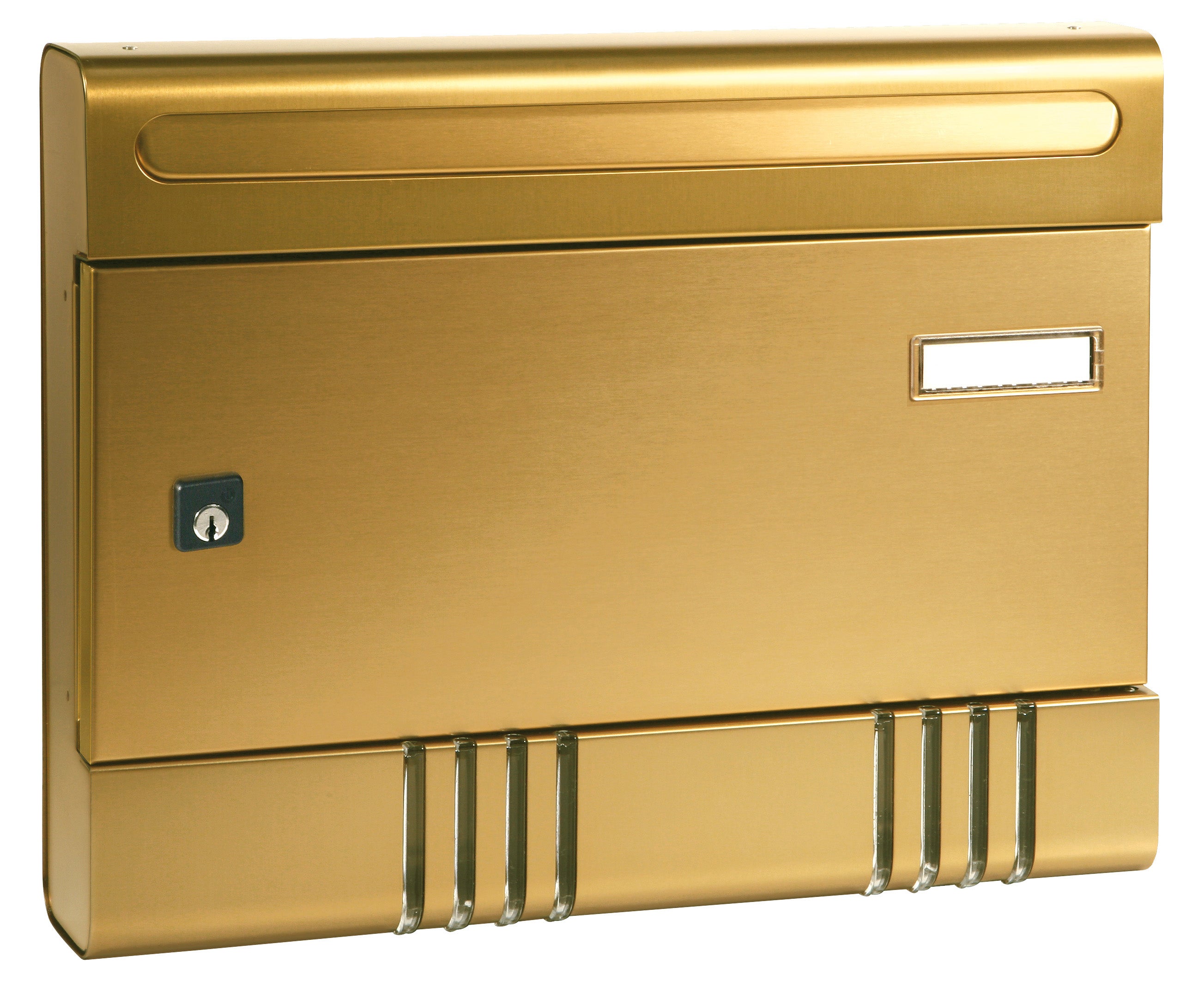CASSETTA POSTALE ALUBOX SIR/E 36,5X7X29 CM BRONZO- ALUBOX- 1,0 pz