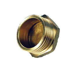 IDRAULICA - TAPPO MASCHIO 292 OTTONE GIALLO D  1- AMAFLEX- 10,0 pz