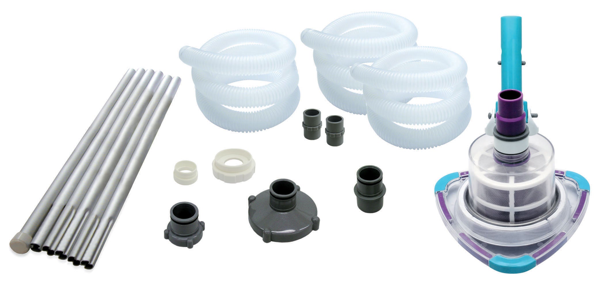 ASPIRATORE FONDO PISCINA C/ASTA 240 CM K816CBX- BESTWAY- 1,0 pz