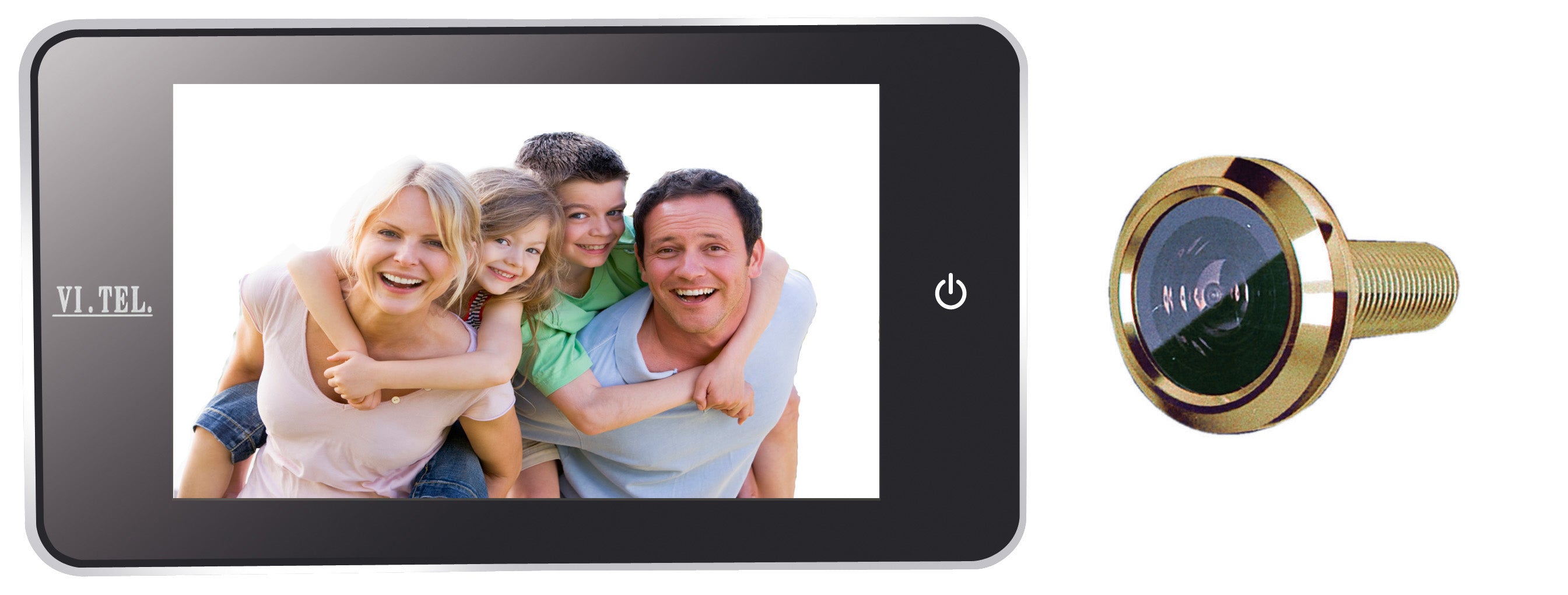 SPIONCINO 110 GRADI DIGITALE E0378 ORO 4,0- 1,0 pz