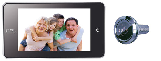 SPIONCINO 110 GRADI DIGITALE E0378 CROMO SAT. 4,0- 1,0 pz