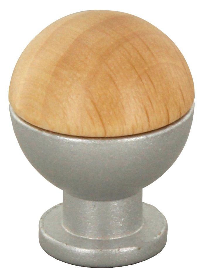 POMOLO SFERICO LEGNO OTT 735B D 18 MM FRASSINO- BOTTER LUIGI- 25,0 pz