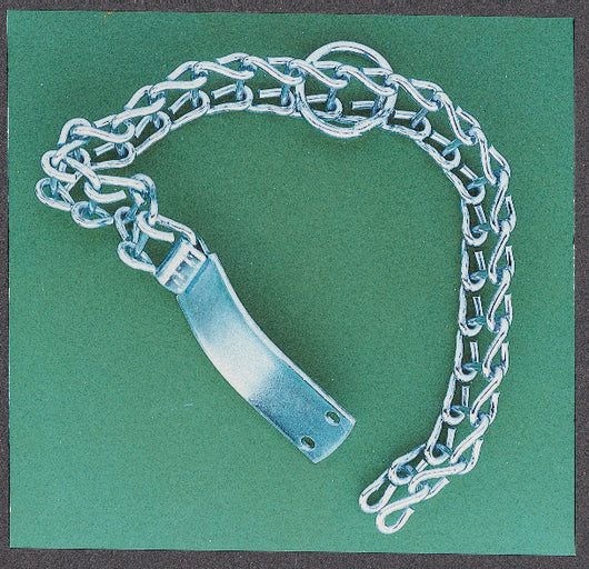 PL COLLARE P/CANI ACCIAIO ZINCATO 45 CM- 6,0 pz