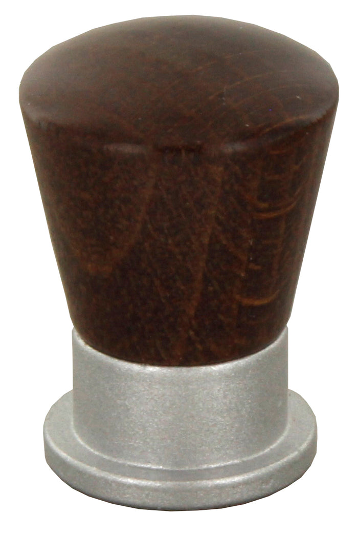 POMOLO CONICO LEGNO OTT 745A D 19 MM NOCE SC- BOTTER LUIGI- 25,0 pz