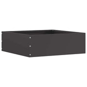Bordura per Prato Nero 40 x 40 x 13 cm Acciaio 874702