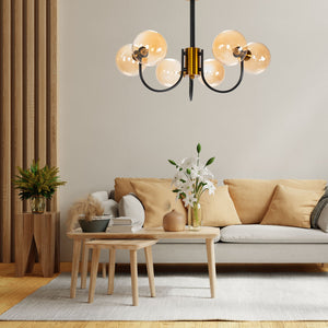 Lampada APP1120-6CP Gold