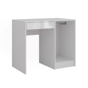 Vicco Tavolo da toeletta Bianco/bianco lucido 89.8 cm