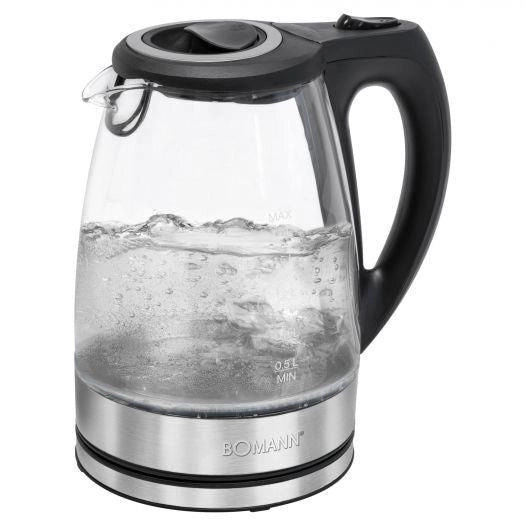 Bomann WKS 6032 G CB bollitore elettrico 1,7 L 2200 W Trasparente