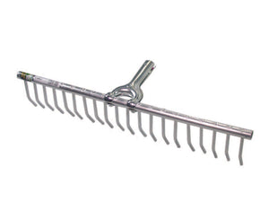 RASTRELLO PER FIENO E TAPPETI ERBOSI IN ALLUMINIO  20 denti    IL CAMPO