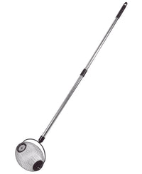 RACCOGLITORE PER NOCCIOLE E OLIVE CON MANICO TELESCOPICO CM.80120  cestello ø mm.230x170    IL CAMPO