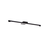 Lampada a Parete LED Indiretta GAP 18W 1800lm 3000K Alluminio Nero Opaco IP44 Dimmerabile - Gealuce