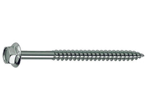 VITE TIRAFONDI PER LEGNO TESTA ESAGONO- - ø mm.6x150 - 100 pezzi AMBROVIT