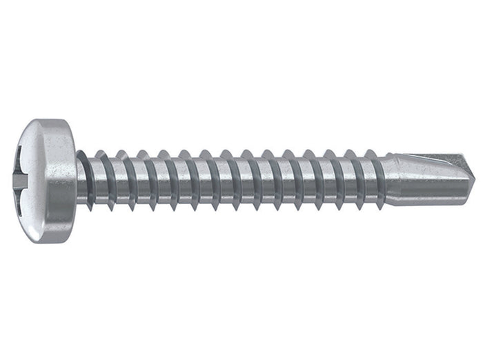 VITE AUTOPERFORANTE TC CAVA PH IN ACCIAIO ZINCATO BIANCO- - ø mm.3,5x16 - 1000 pezzi AMBROVIT