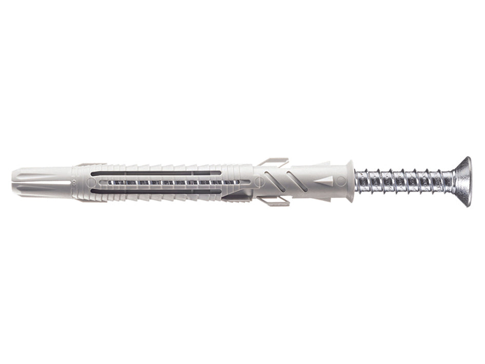 TASSELLO IN NYLON PROLUNGATO CON VITE TORX TSP T88/V- - ø mm.8x120 - 50 pezzi ELEMATIC