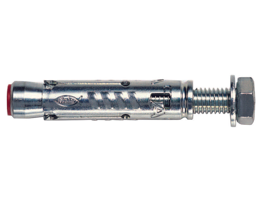 TASSELLO IN ACCIAIO CON VITE T.E. TAM- - ø mm.12 MA x mm.110 tassello ø mm.18x85 - 20 pezzi FISCHER