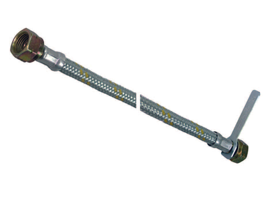 FLESSIBILE PER CENTRALINE GAS  FF 1/2 cm.100