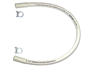 TUBO GAS METANO CON FASCETTE  cm.100