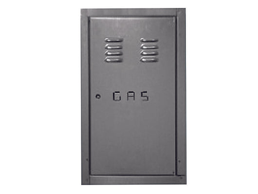 SPORTELLO CONTATORE GAS IN ACCIAIO ZINCATO   cm.40x55h.