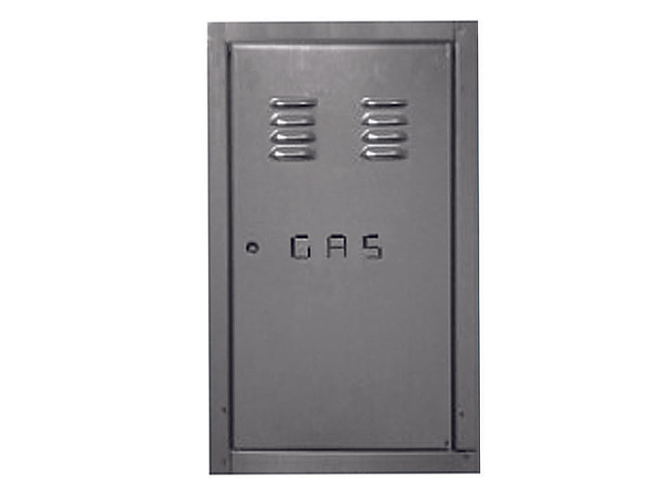 SPORTELLO CONTATORE GAS IN ACCIAIO ZINCATO   cm.40x55h.