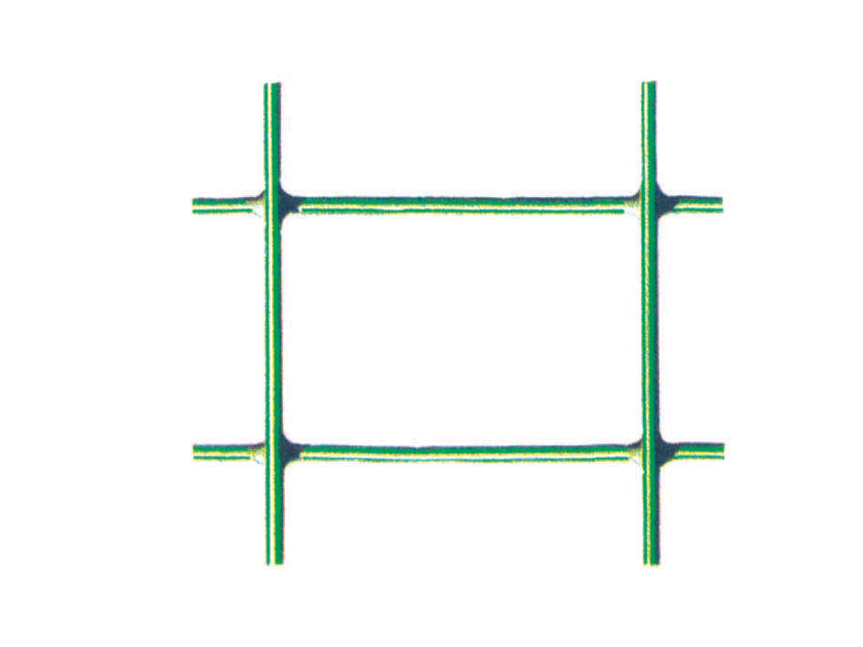 RETE ELETTROSALDATA ZINCATA PLASTIFICATA VERDE ROTOLO MT.25 MM.25X50- maglia mm.50x25 filo ø mm.2,3 est.- cm.100h. mt.25 - 1 rotolo T-REX