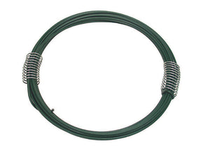 FILO FERRO ZINCATO E PLASTIFICATO VERDE- - n° 8 filo  EE ¸ mm.14 mt.16 - 30 matassa T-REX