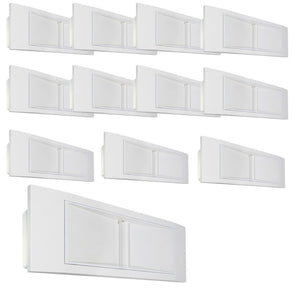 Stile beghelli lampada emergenza led incasso bianco 1499l 11watt 6h ip40 pezzi 12