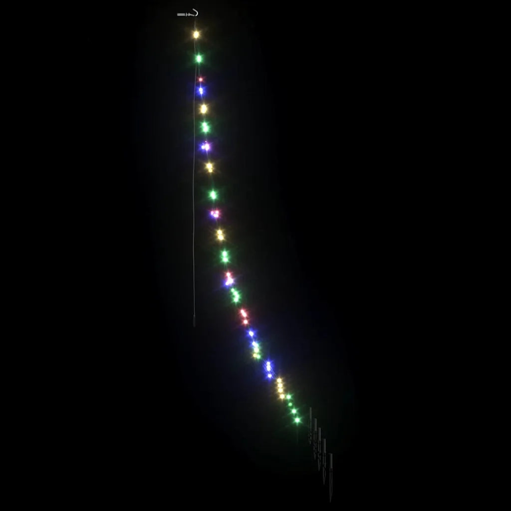 Albero di Natale LED con picchetti per il terreno 182 cm 42018739