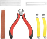 Kit di pulizia per chitarre in acciaio inossidabile 6 pezzi