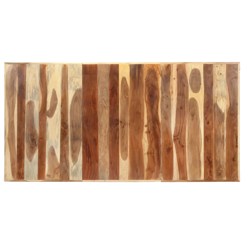 Tavolo da Pranzo 200x100x75cm Legno Massello con Finitura Ambra 321549