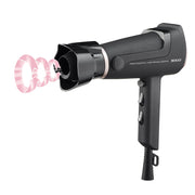 Asciugacapelli professionale motore DC 2000W, 2 velocità 3 temperature, diffusore aria fredda con supporto mani libere - SOGO