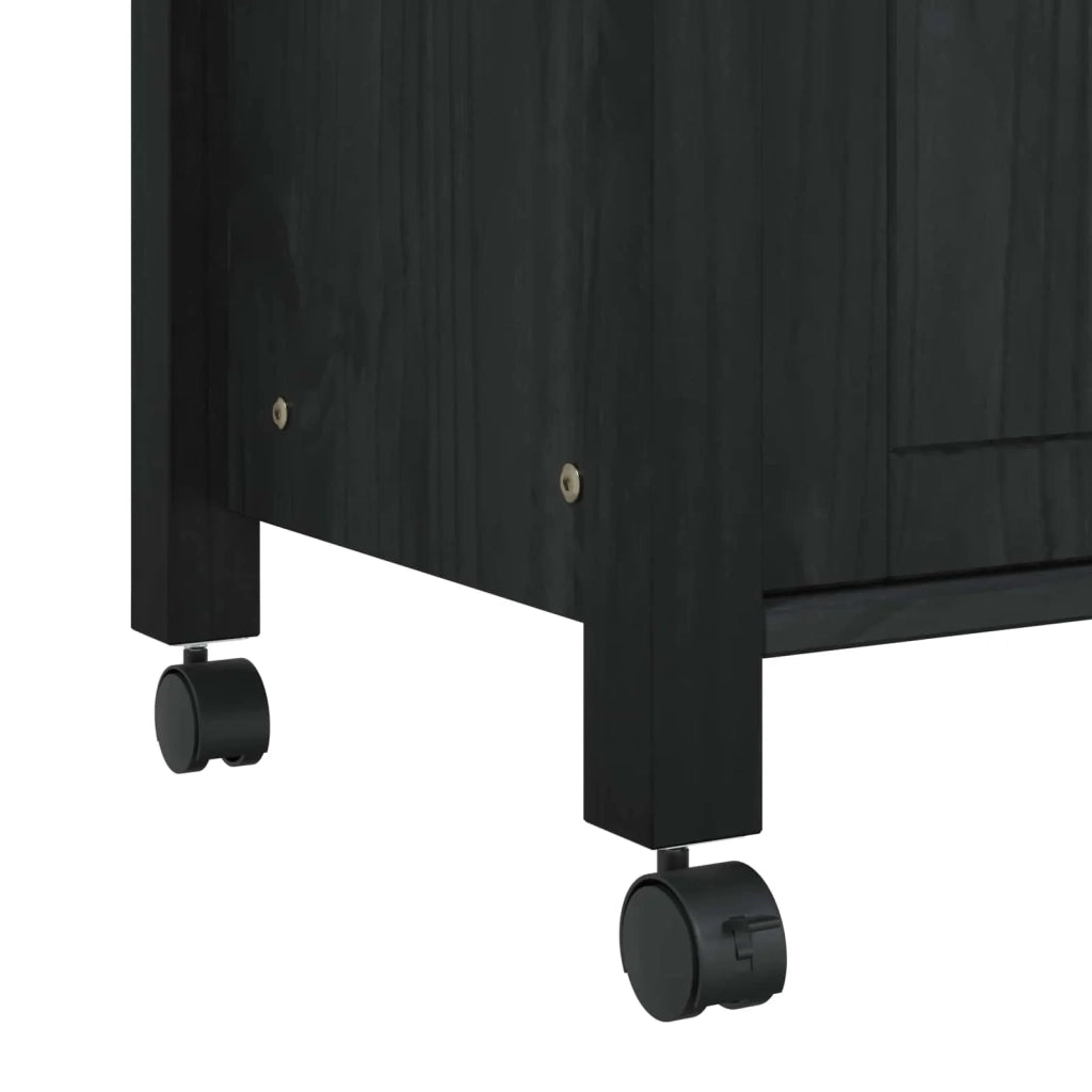Carrello da Cucina MONZA Nero 60 x 40 x 88,5 cm CFW9232619