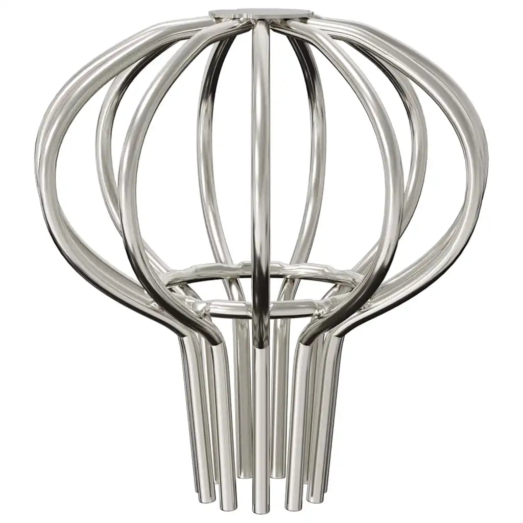 Protezione Foglie per Grondaia 2 pcs Argento 50 mm 42019384