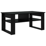 Tavolino da salotto | Tavolino da caff¨¨ | Tavolino da Soggiorno Rovere Nero 96 x 54 x 44 cm