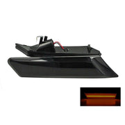Kit Freccia Laterale a Led Side Marker Lente Nero Fume Luce Arancione Per Porsche 911 997 987 Carrera Boxster Cayman OEM 98763103802