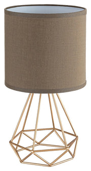 Lampada da tavolo Kinga oro/marrone E14 Rabalux 3017
