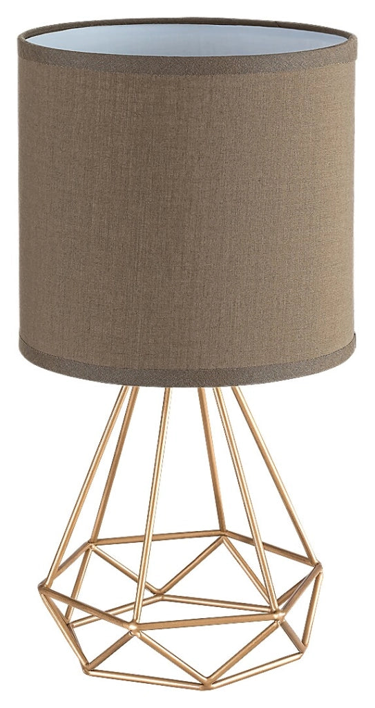 Lampada da tavolo Kinga oro/marrone E14 Rabalux 3017