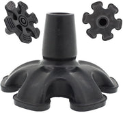 Supporto per Piede in Gomma - Autoportante - 6 Viti - 19 mm - Sostenibile - Maggiore Stabilità - Assorbimento di Impatti - Punto di Appoggio per Staffe