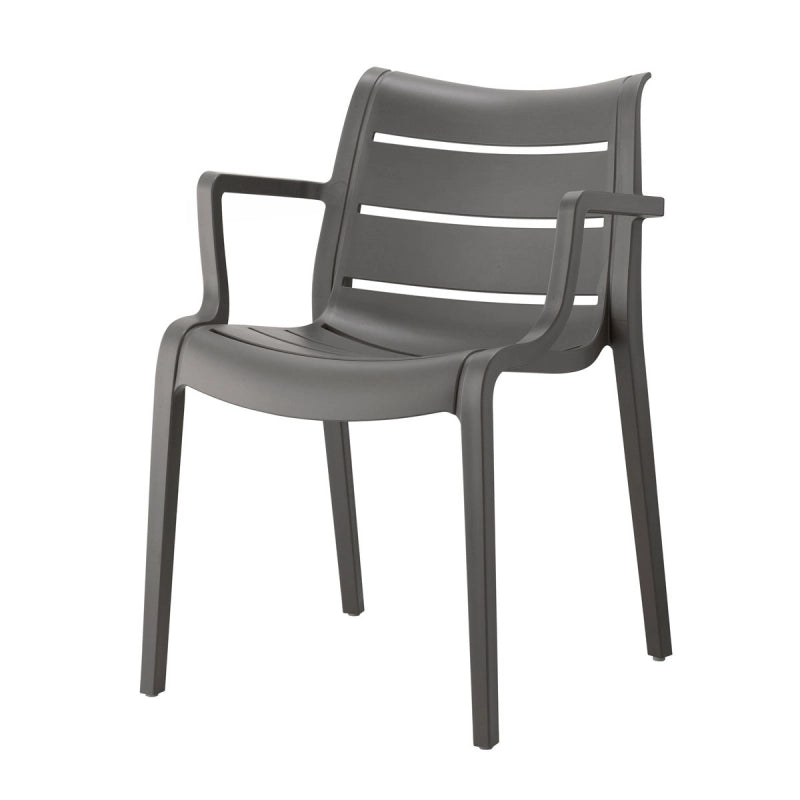 SET DA 4 SEDIA SUNSET TECNOPOLIMERO SCAB DESIGN MADE IN ITALY - Antracite 81